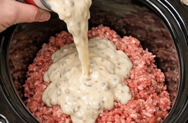 Slow Cooker Creamy Beef - Cooking Recipes
